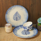 Candlelight Dinner Set (2 Dinner Plates + 2 Bowls + Scented Candle Jar)