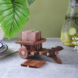 Wooden Plough Coaster- Set of 5