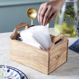 Wooden Cutlery Box- Natural