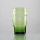 Glass Assorted Malibu Tall Tiki Glass- Set Of 2