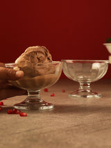 Glass Etna Icecream Cup- Set Of 2