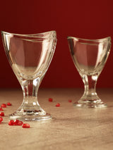 Glass Boat Icecream Cup- Set Of 2