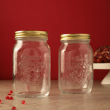 Country Style Storage Jar- Set Of 2