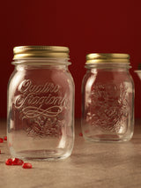 Country Style Small Storage Jar- Set Of 2