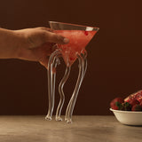 Octopus Martini Glass