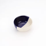 Ceramic Half Moon Blue Bowls- Set of 4