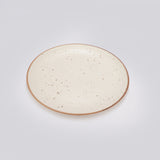Ceramic Aesthetic Beige Dinner Plate- Set of 4