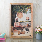Sannyasi Canvas Painting