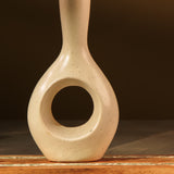 Modern Round Vase- White