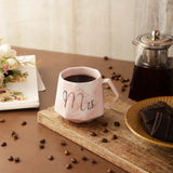 Ceramic Mr & Mrs Hexa Mug (Set of 2)