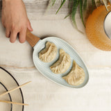 Shovel Ceramic Serving Platter- Sky Blue