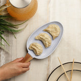 Shovel Ceramic Serving Platter- Blue