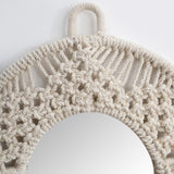 Macrame Bohemian Hanging Mirror