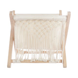 Macrame & Wood Handcrafted Organiser