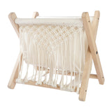 Macrame & Wood Handcrafted Organiser