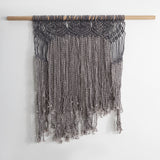 Macrame Bohemian Wall Hanging- Grey