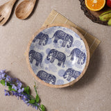 Wooden Large Salad Bowl -Royal Elephant