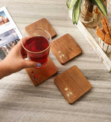 Wooden Coaster - Set of 4