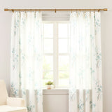 Golden Matte Finial Extendable Single Curtain Rod Gold 19MM (Hardware Included)