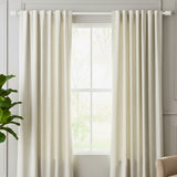 WHITE MATTE FINIAL EXTENDABLE CURTAIN ROD WHITE 19MM (HARDWARE INCLUDED)