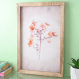 Pressed Wildflower Canvas Painting