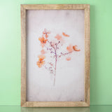 Pressed Wildflower Canvas Painting