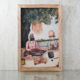 Sannyasi Canvas Painting