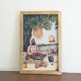 Sannyasi Canvas Painting