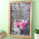 Pink Peonies Canvas Painting