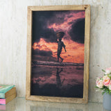 Man on the Beach Canvas Painting