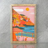 Italian City Canvas Painting