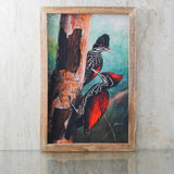 Woodpeckers Canvas Painting