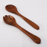 Burnt wood Serving Spoon- Set Of 2