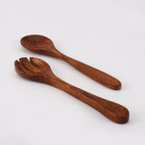 Burnt wood Serving Spoon- Set Of 2