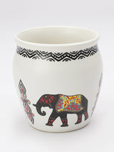Ceramic Kullad- Elephant (Set of 6)