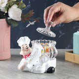 Ceramic Chef Welcome Storage Jar