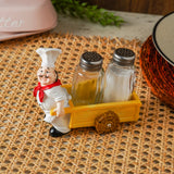 Ceramic Table Chef Salt and Pepper Shaker