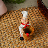 Ceramic Bistro Chef Toothpick Holder