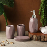 Lilac Bath Accessory Set