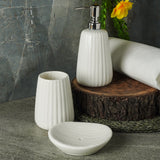 Ceramic Classic White Bath Accessory