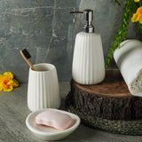 Ceramic Classic White Bath Accessory