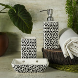 Ceramic Monochrome Bath Accessory