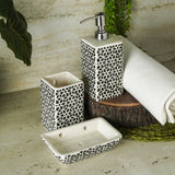 Ceramic Monochrome Bath Accessory