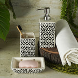 Ceramic Monochrome Bath Accessory
