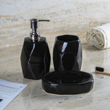 Ceramic Midnight Black Bath Accessory