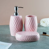 Ceramic Blush Bath Accessory