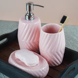 Ceramic Blush Bath Accessory