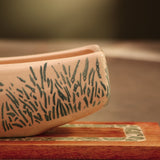 Tropical Boat Ceramic Planter