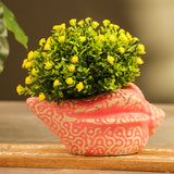 Sea Shell Ceramic Planter- Pink