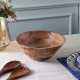 Wooden Salad Bowl-Walnut (Small)